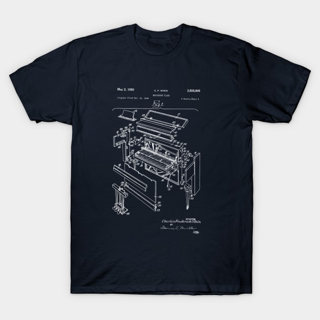 Piano T-Shirt by blurryfromspace